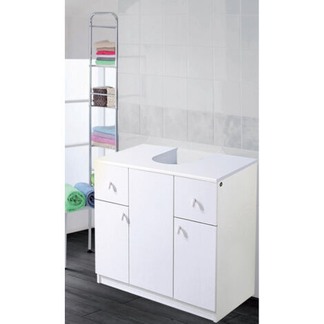 COPRICOLONNA BIANCO CON CASSETTI - -