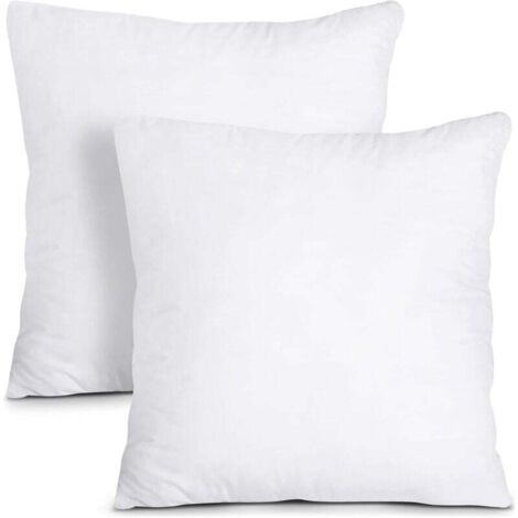 Copricuscini 45 x 45 cm (set da 2), Copricuscini, Cuscini interni, Imbottitura per cuscini (bianco)