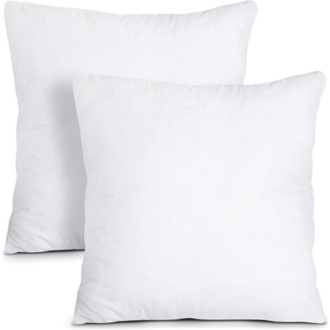 Copricuscini 45 x 45 cm (set da 2), Copricuscini, Cuscini interni, Imbottitura per cuscini (bianco)