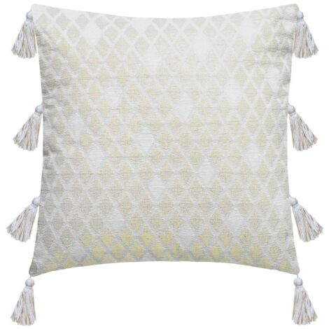 Copricuscino shine bianco 40x40 cm - Atmosphera créateur d'intérieur