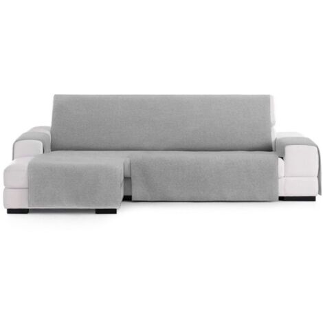 Copridivano 290 cm penisola sinistra colore grigio Valeria