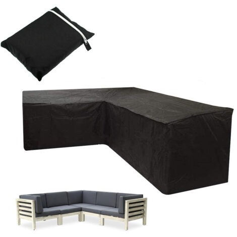 Telo Copripanca Da Giardino FOKH In Tessuto Oxford 210D, Impermeabile E Anti-UV, Con Coulisse Antivento, Misura 193x83x84 Cm