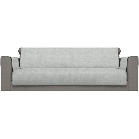 Copridivano Antiscivolo Comfort, Grigio, 4 Posti