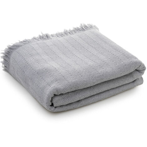Copridivano, copridivano Cover 170 Cmx205 Cm 100% RECYCLED Grigio chiaro