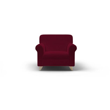 Copridivano Elasticizzato 1 Posto in Poliestere Iris Bordeaux
