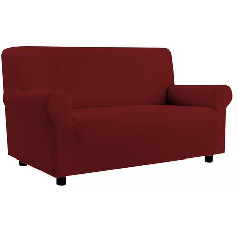 Copridivano Elasticizzato Antimacchia Modello Zeno Colore Bordeaux, misura4 PosticoloreBordeaux
