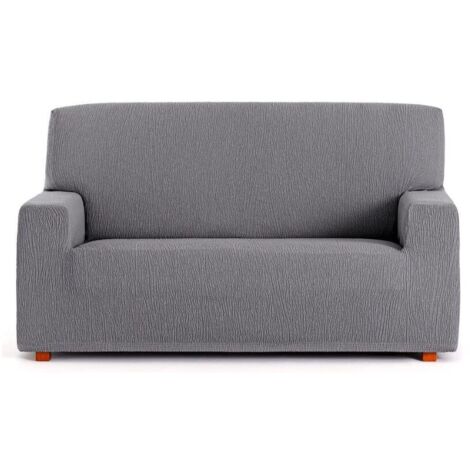 Copridivano elastico 3 posti grigio 180/210 cm Troya