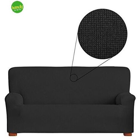 Copridivano flexy Gemitex 4 posti nero