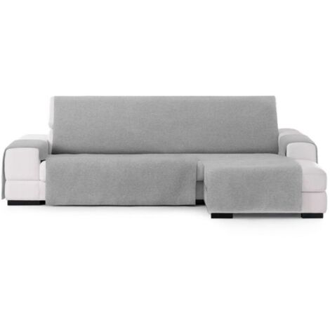 Copridivano penisola destra grigio tessuto jacquard Valeria 240