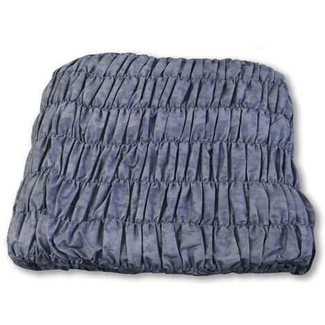 Copridivano Universale Arricciato Blu, misura3 PosticoloreBlu
