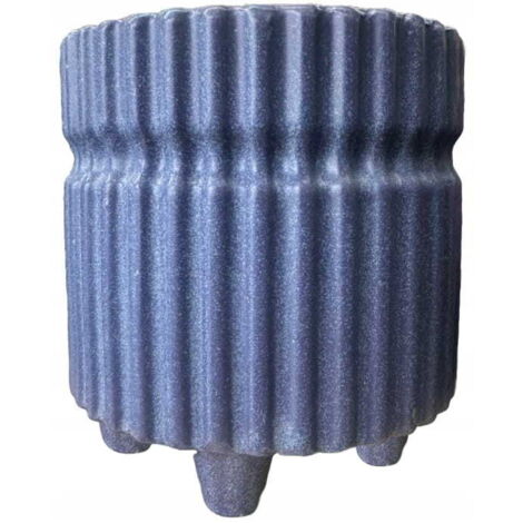 Coprifiore decorativo in plastica su gambe 15,5x14,5 cm