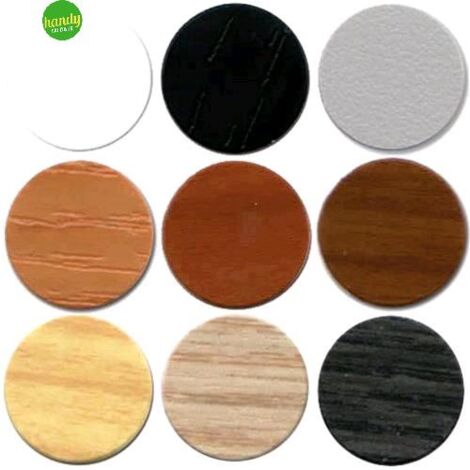 Copriforo adesivo Handy diametro 13 mm colore alluminio