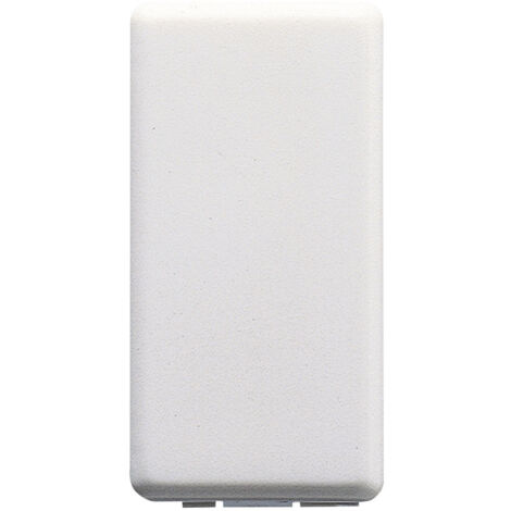 Copriforo bianco 1 posto - 1 modulo