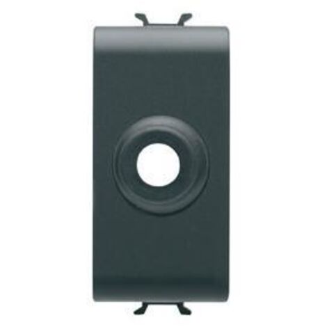 Copriforo Gewiss Chorus 1 modulo con foro centrale GW12196
