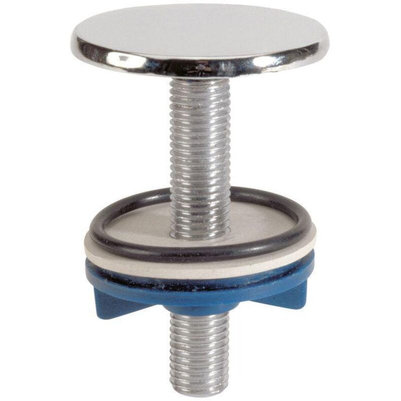 2 Tappi Per Lavello In Ottone Cromato - Diametro 50mm, Design Elegante - Foto 11