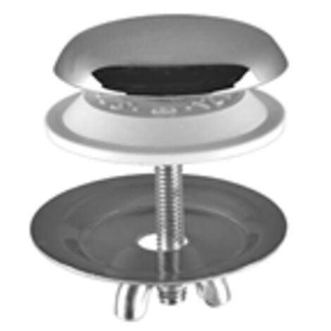 Copriforo per rubinetto Villeroy &amp B, cromo - 12715970-00