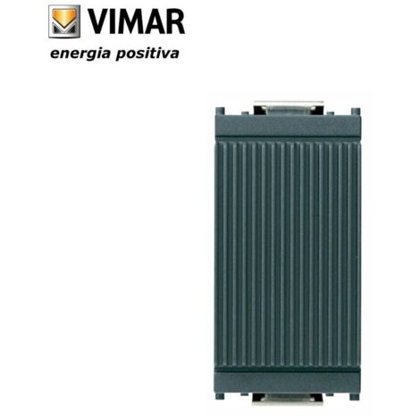 Copriforo Vimar Idea rigato colore antracite 16540