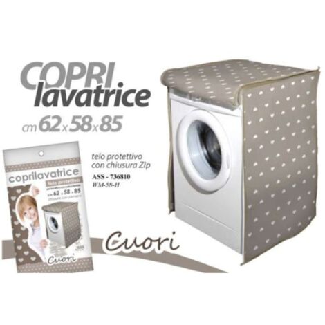 Coprilavatrice Cuori 62X58X85Cm 736810