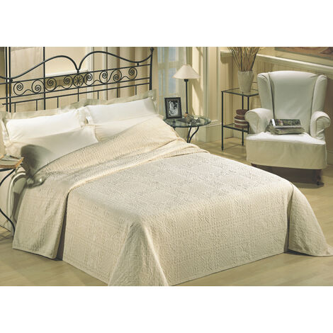 Copriletto Jacquard Modello Corf&ugrave, misuraSingolocoloreCorfù