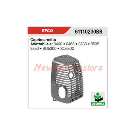 Coprimarmitta silenziatore ORIGNALE OLEOMAC motosega 8460 8465 8530 61110230BR