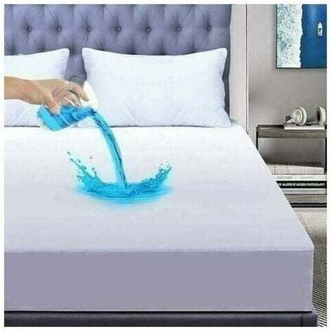 DEBUNS Coprimaterasso 140x200 cm Impermeabile, Coprimaterasso in Bambù, Coprimaterasso Morbido Ipoallergenico 140x200 cm, Antiacaro e Antibatterico, Traspirante, Coprimaterasso Elasticizzato Bonnets Bonnet 3