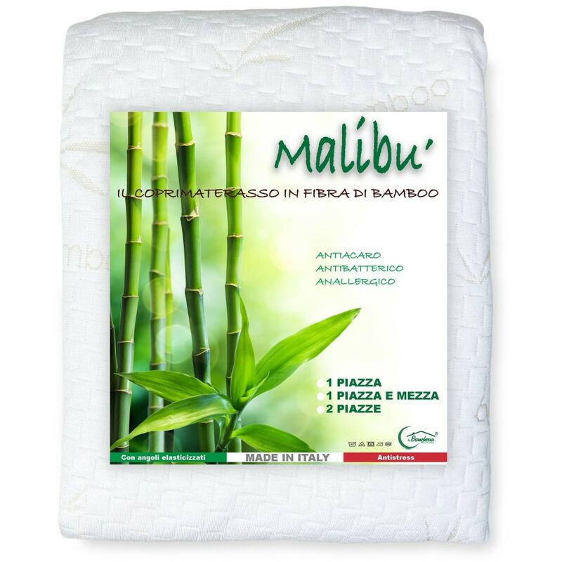 Coprimaterasso Antiacaro In Fibra Di Legno Bamboo Malib 1 Piazza