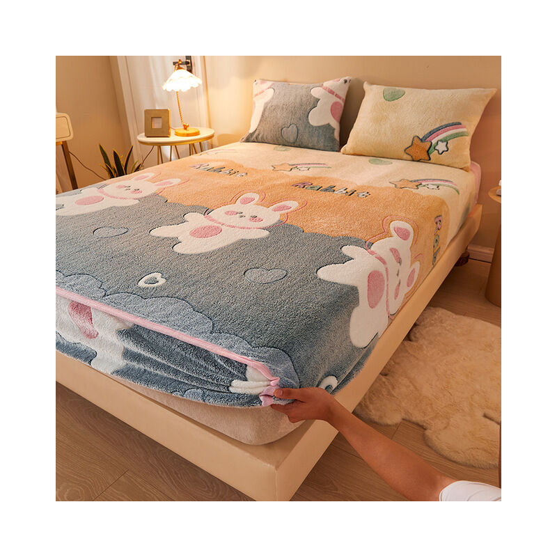 Coprimaterasso coprimaterasso in flanella calda