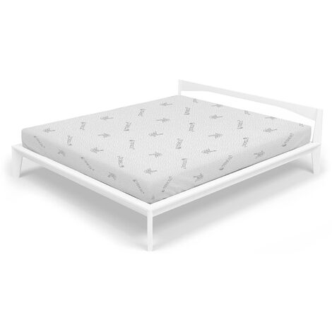 Coprimaterasso Elasticizzato Singolo in Poliestere Grigio Chiaro