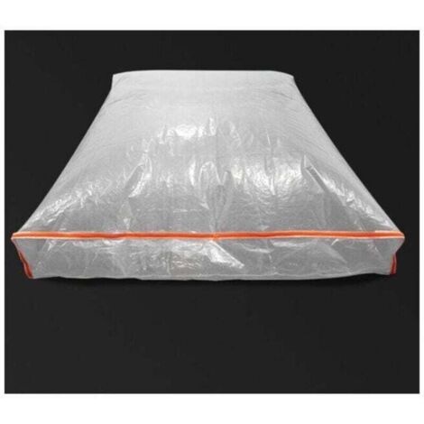 Coprimaterasso in plastica, impermeabile e resistente agli strappi, per traslochi, stoccaggio e trasporto, 170X230X30 cm