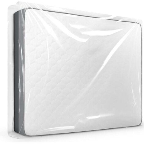 Coprimaterasso mobile 140x200x30 cm, coprimaterasso resistente e impermeabile in plastica, con tasche