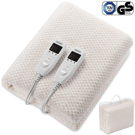 Cuscino Riscaldante Elettrico DAJASD 125x30cm - Cintura Termica Con 9 Temperature E Timer Per Mal Di Schiena