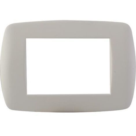 COPRINTERRUTTORE LIVING MODERN BIANCO 3 POSTI MAURER
