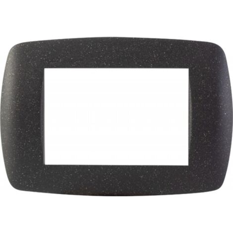 COPRINTERRUTTORE LIVING MODERN NERO 4 POSTI MAURER