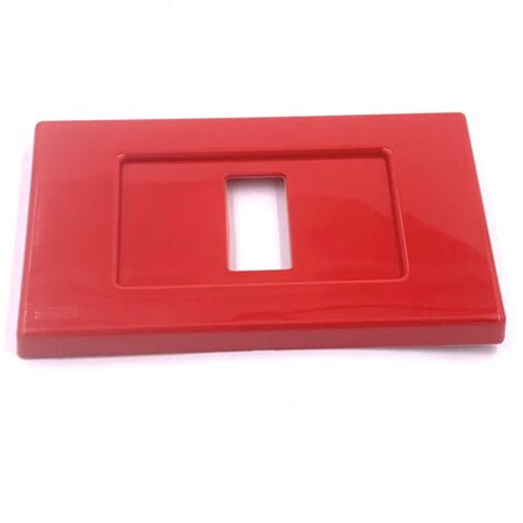 COPRINTERRUTTORE OLIVARI TAMIGI 1 FORO ROSSO