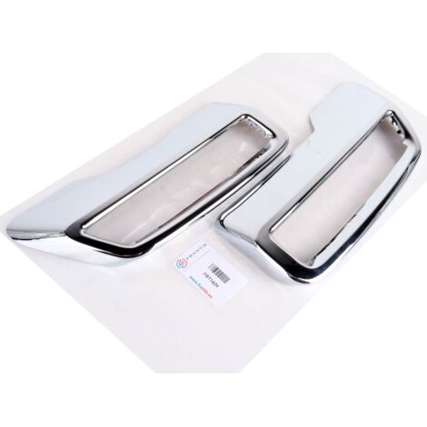 COPRIPARAURTI SCARICO 5008 II / 3008 II SET DESTRO + SINISTRO ARGENTO