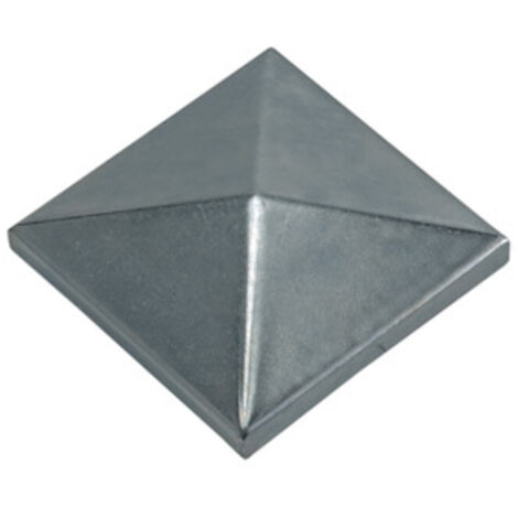 COPRIPILASTRO ACCIAIO QUADRO 150X150 MM