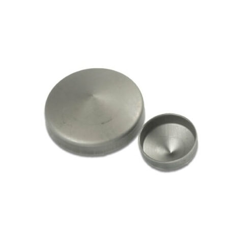 COPRIPILASTRO TONDO ZINCATO MM.33