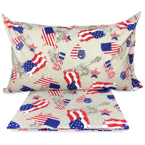 COPRIPIUMINO Bandiera AMERICA Americana DIS. FLAG Cm. 250x200