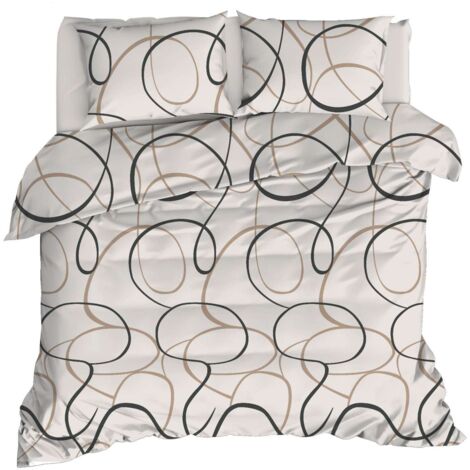 Copripiumino, copripiumino, biancheria da letto Set Cream
