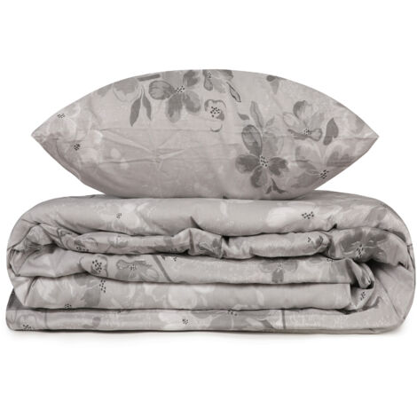 Copripiumino, copripiumino, biancheria da letto Set Grigio Bianco Dark Grigio