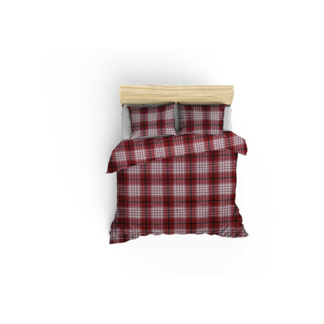 Copripiumino, copripiumino, biancheria da letto Set Rosso Bianco