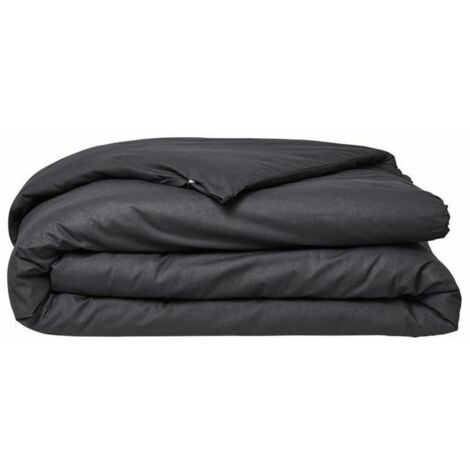 Copripiumino TODAY Essential Nero Antracite 220 x 240 cm