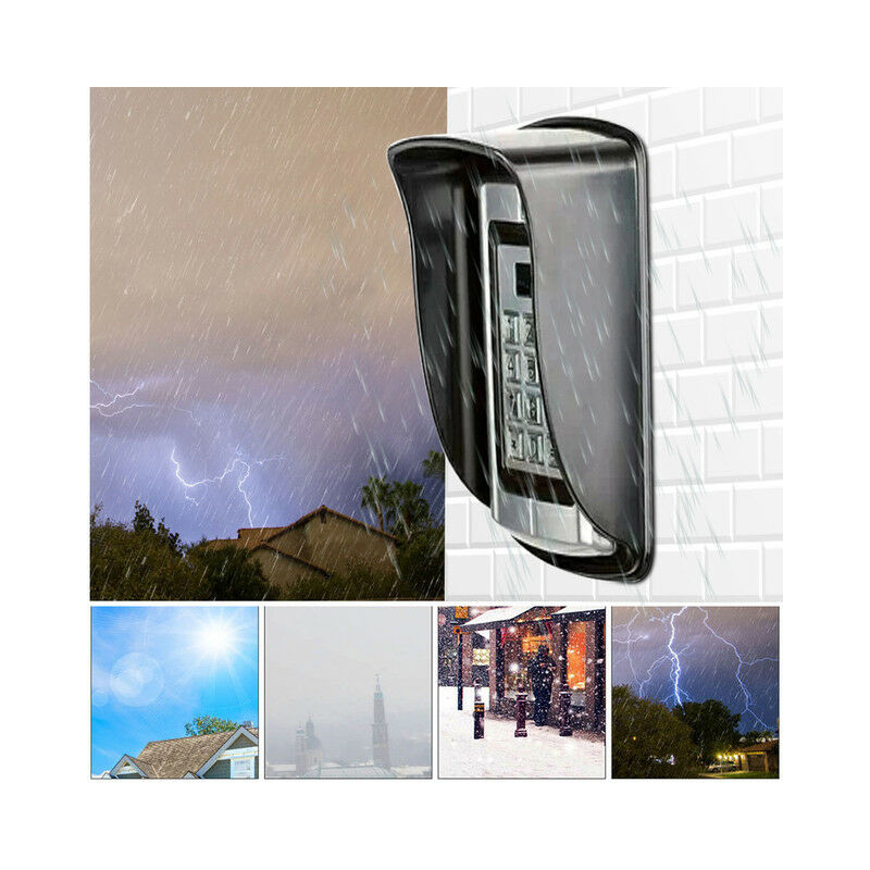 1pc Cover impermeabile per campanello senza fili