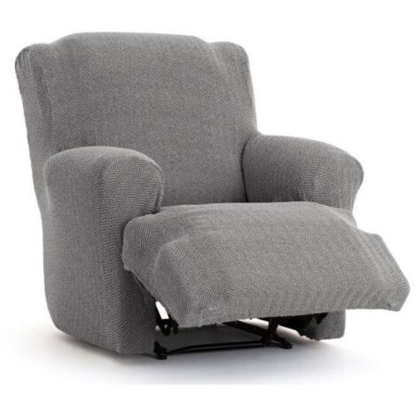Copripoltrona recliner 70-110 cm colore grigio - Jaz