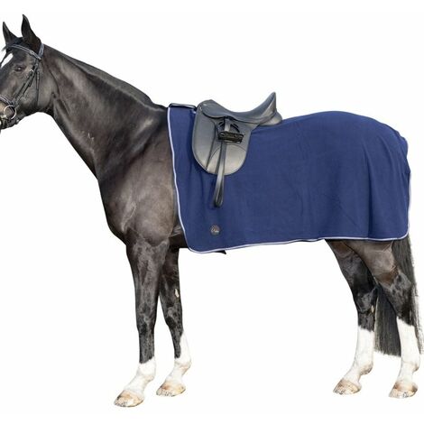 Coprireni in pile extra morbido traspirante con tessuto a strappo: 125 cm, blu