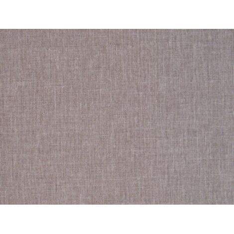 Coprisedia bordato tondo beige