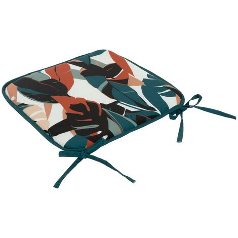 Coprisedia da esterno 38x38cm blu anatra - Atmosphera créateur d'intérieur