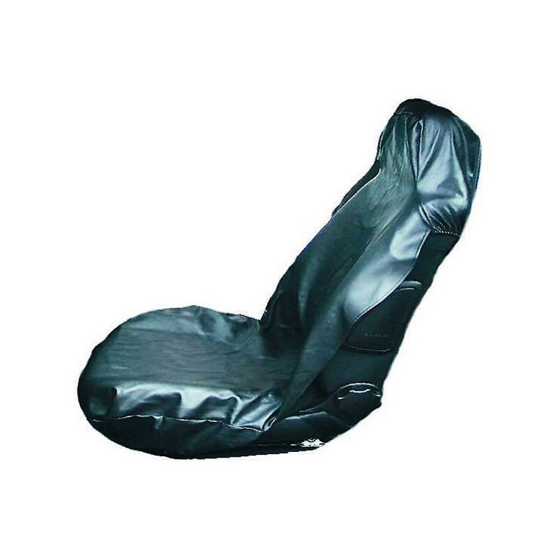 Image of Coprisedile in pelle sintetica con airbag laterale
