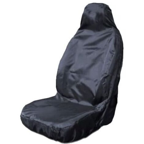 Coprisedile per auto nero, impermeabile e resistente.