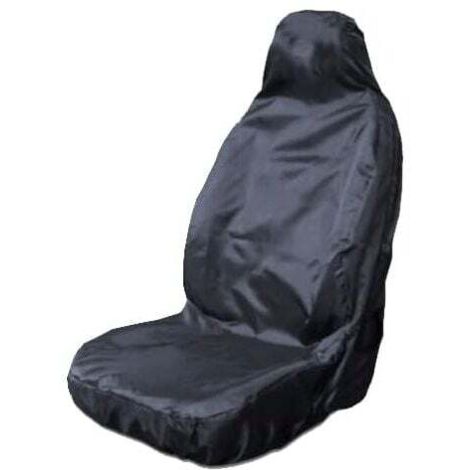 Coprisedile per auto nero, impermeabile e resistente.